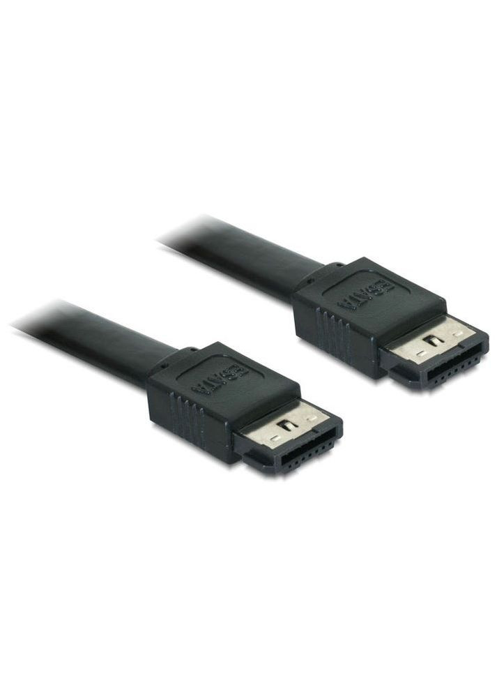 Кабель накопителя eSATA M/M (папа/папа) 2.0m плоский Delock (369645907)