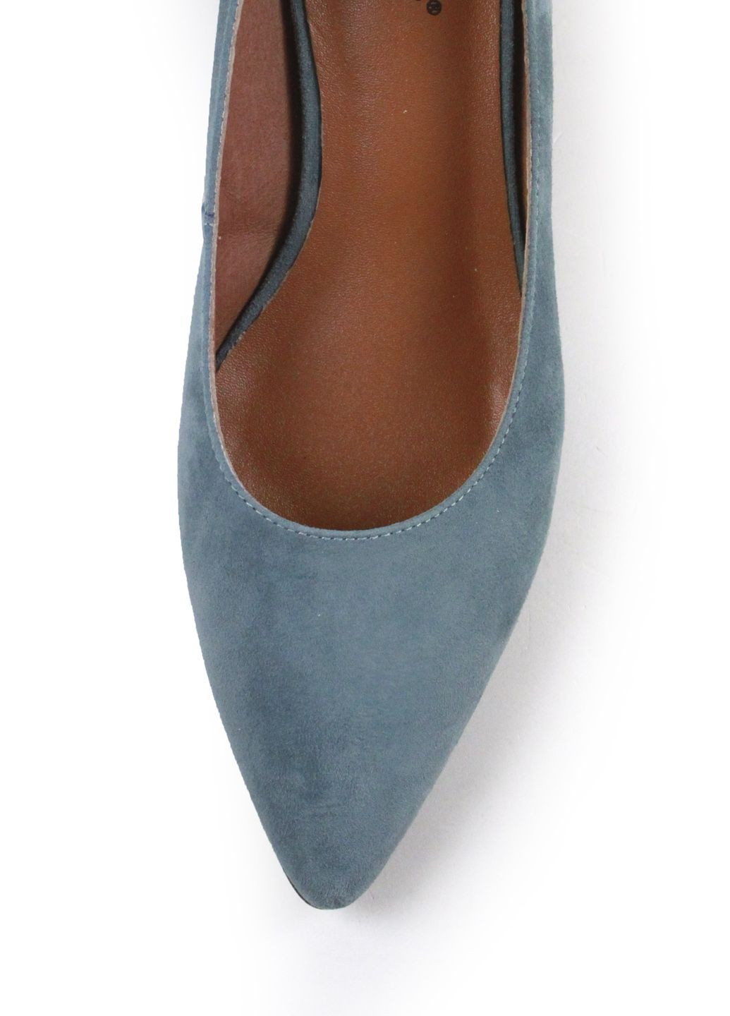 It-Girl Туфлі блакитний з натуральна замша, — демісезон (317447645)