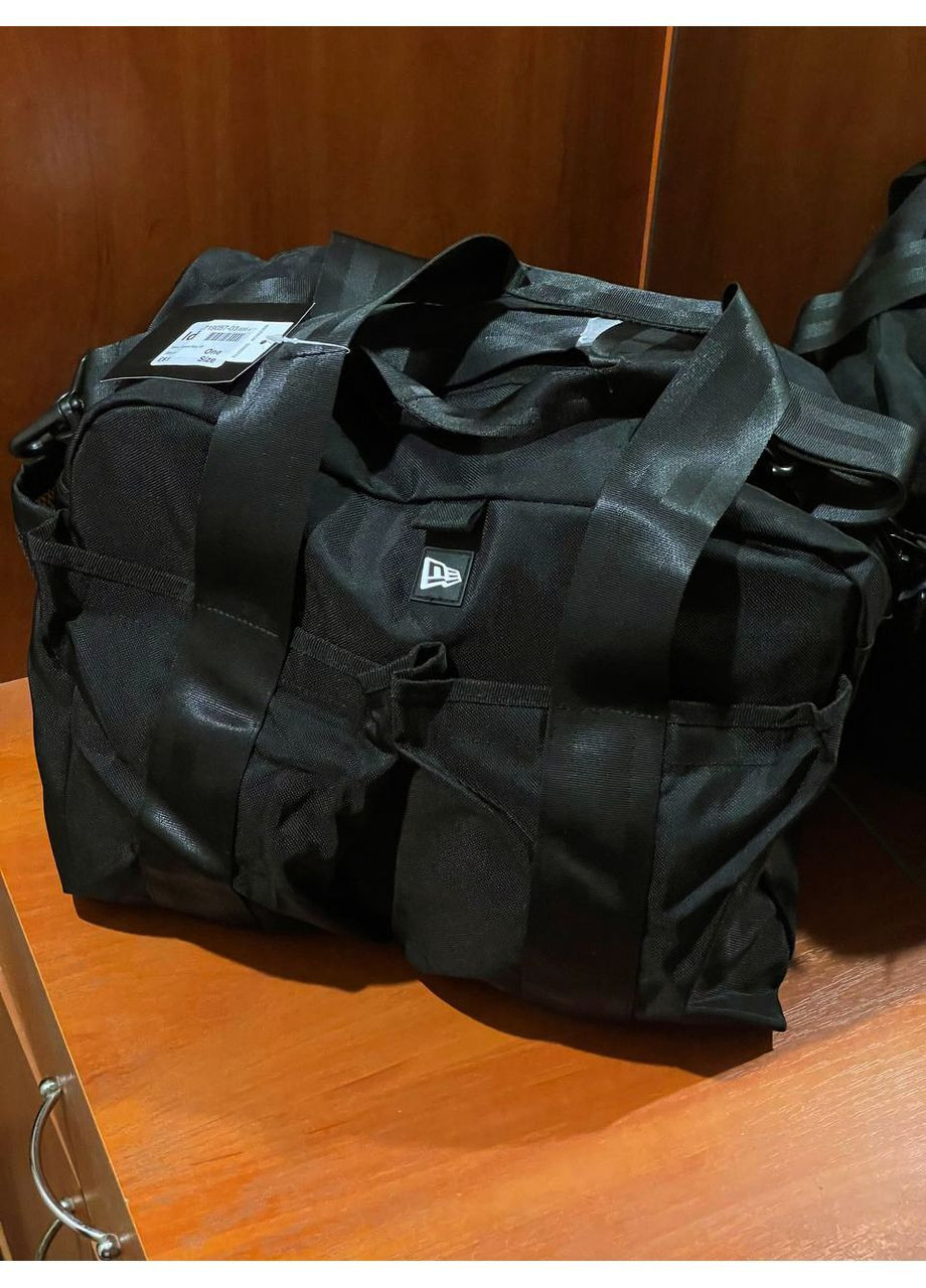 Сумка на плечо унисекс New Era NE Travel Bag Tranverz S Black (368766541)