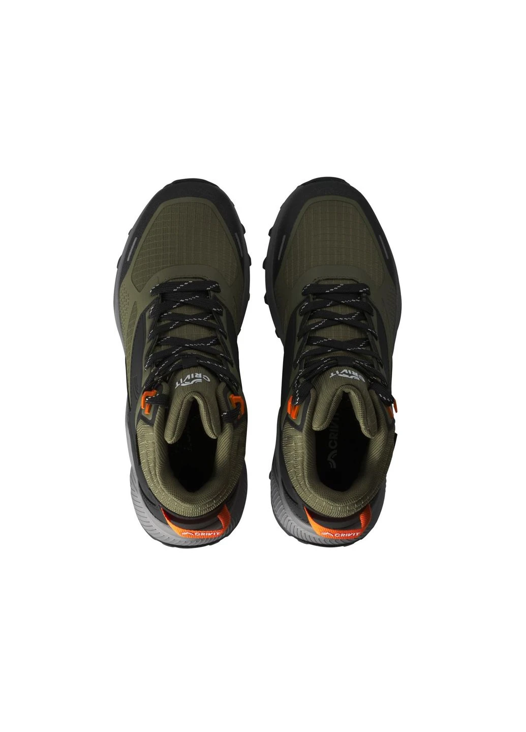 Термо-черевики мембранні (WaterProof/TEX) для жінки TPR EVA 502940 хакі Crivit (388613436)