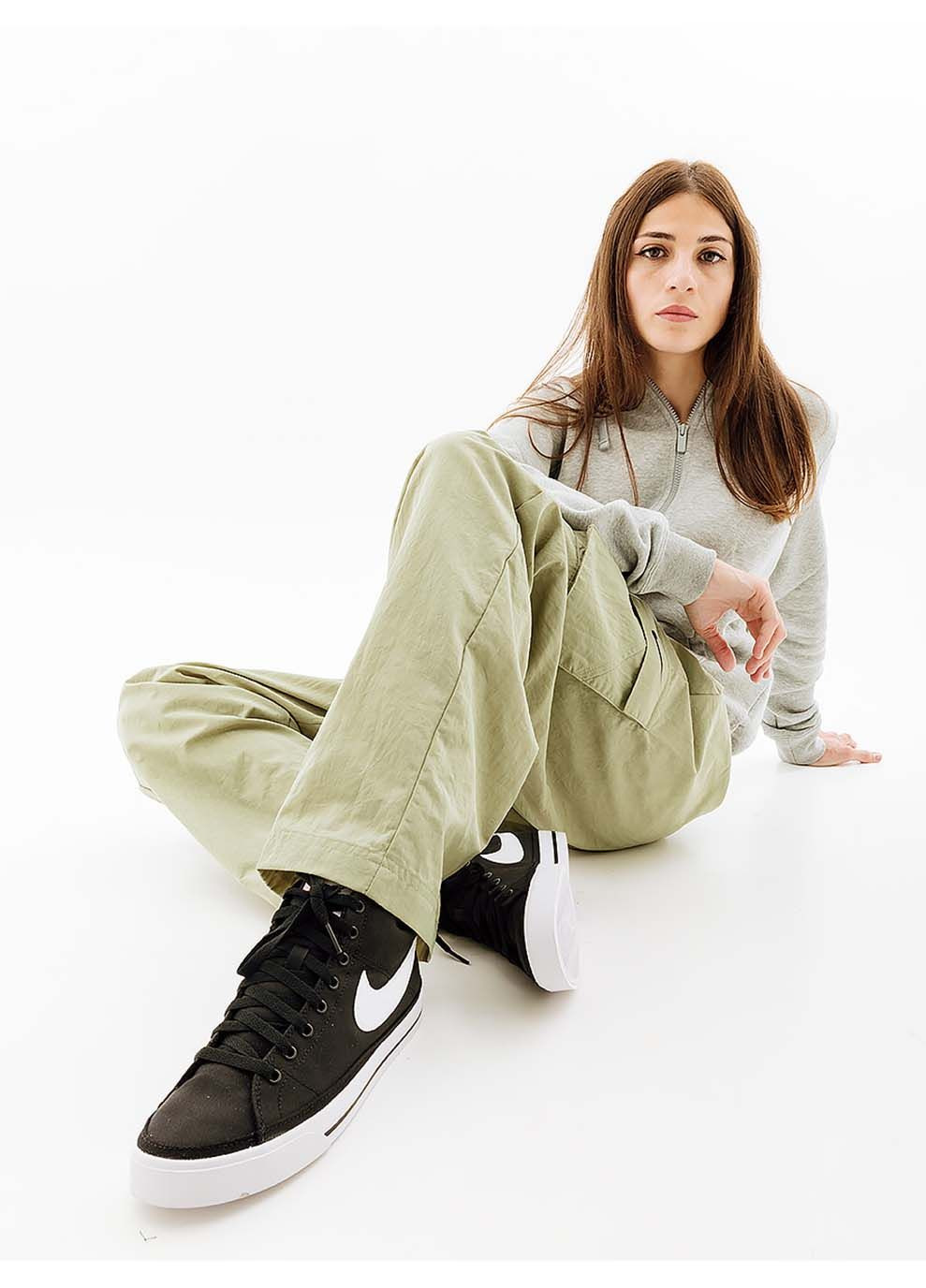 Жіночі Штани CARGO Салатовий Nike (367192447)