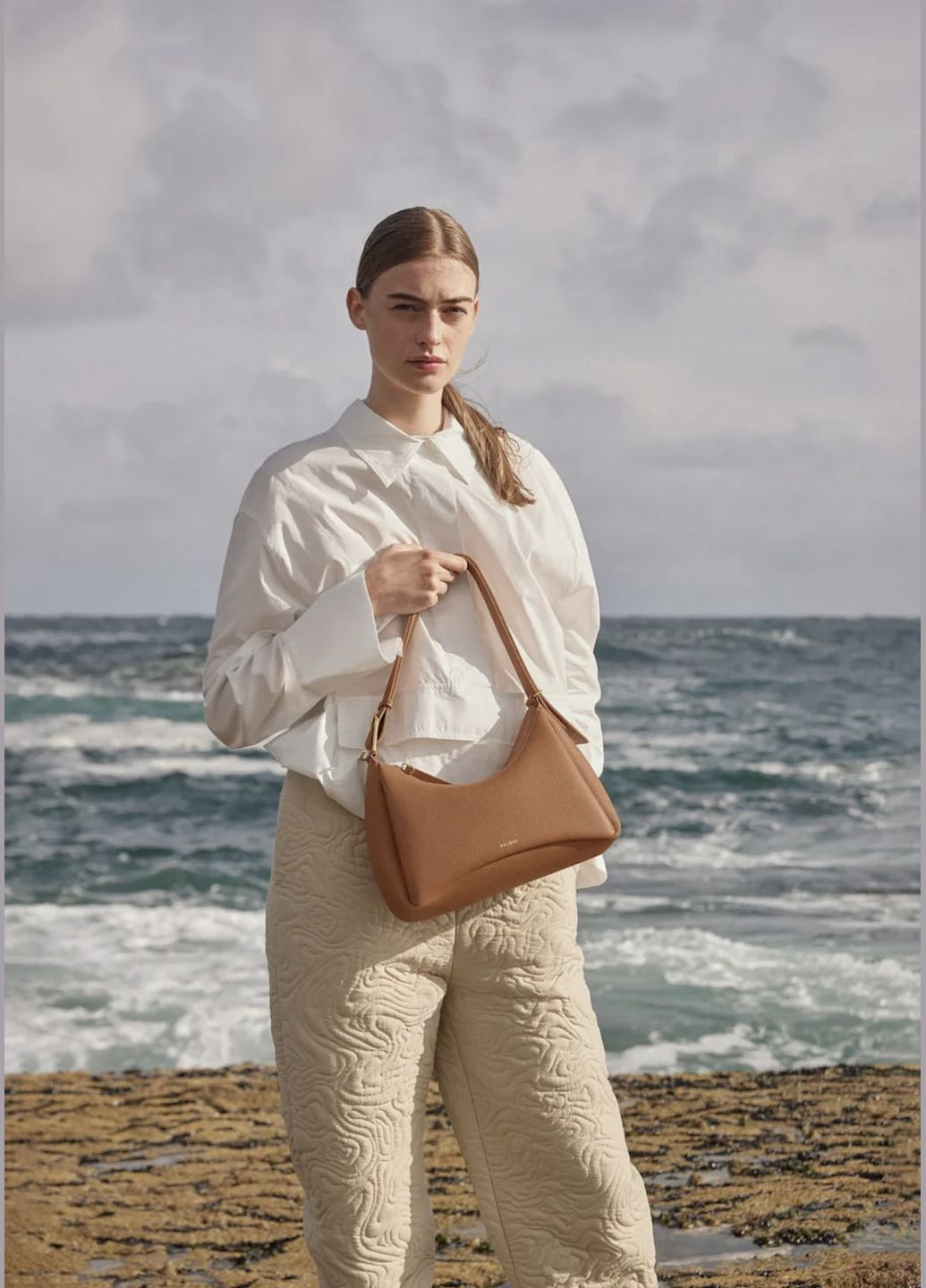 Сумка женская Polene Коричневый No Brand Umi (300854828)