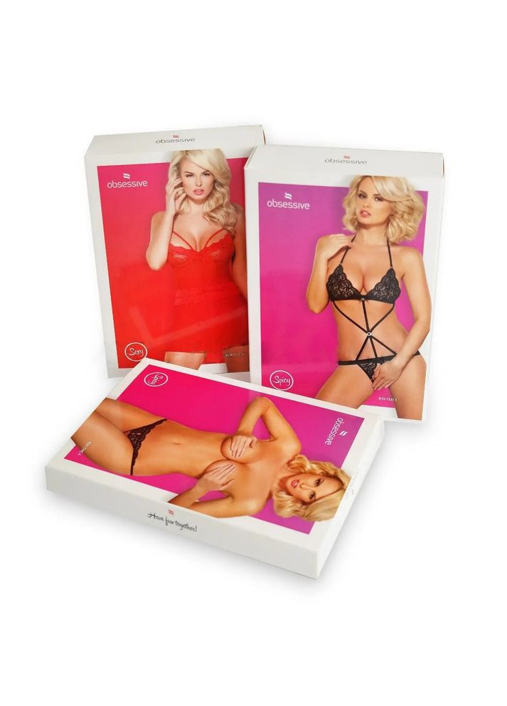 Комплект Felisita корсет и юбка Obsessive (347314084)