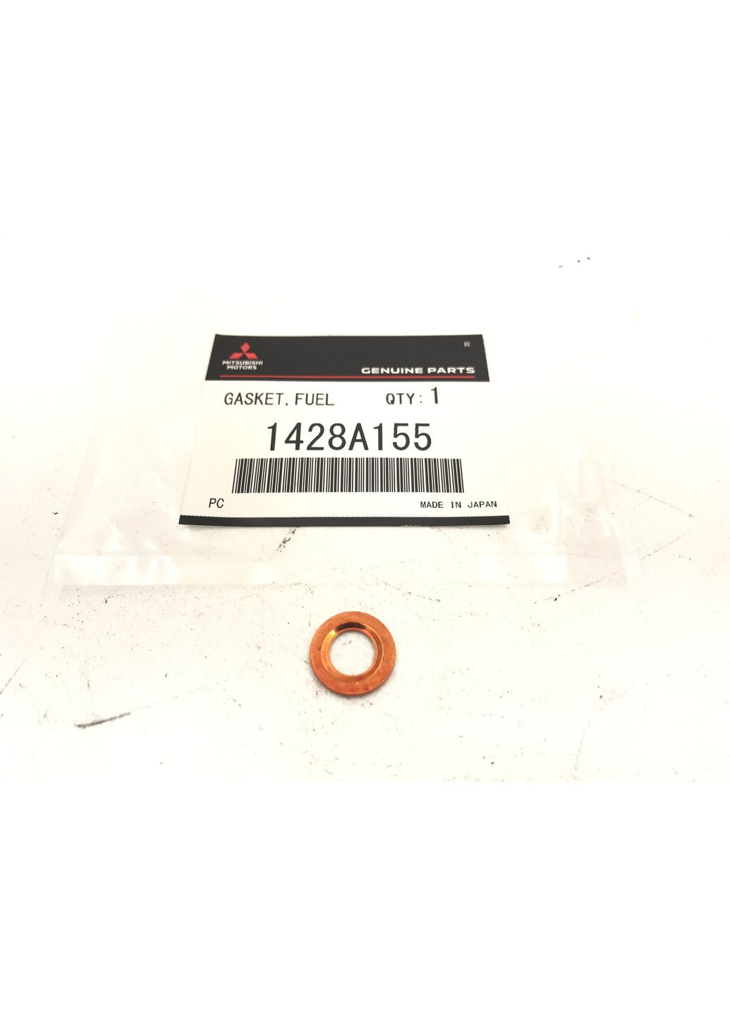 Оригинальная прокладка форсунки 1428A155 PAJERO Паджеро Спорт, Л200 4D56 Mitsubishi (345737919)
