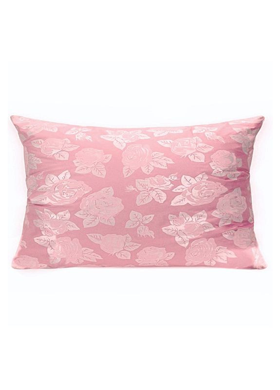 Напірник для подушки з пір'я і пуху Тік 40х60 см рожева Роза No Brand (325864727)