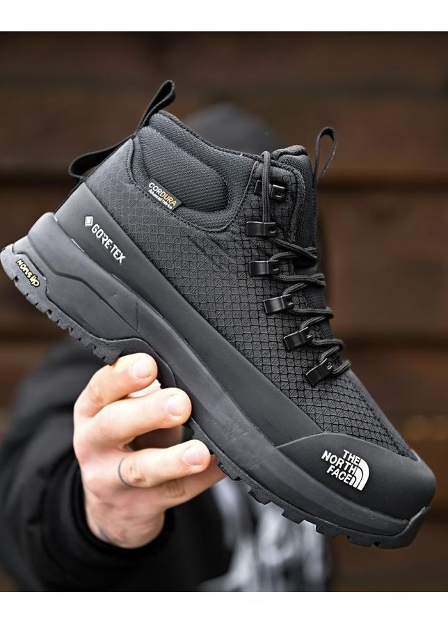 Чорні Зимовий зимові черевики the north face glenclyffe low gore-tex black No Brand