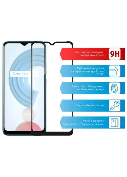 Стекло защитное (1283126518393) ACCLAB Full Glue Realme C21Y (366662235)