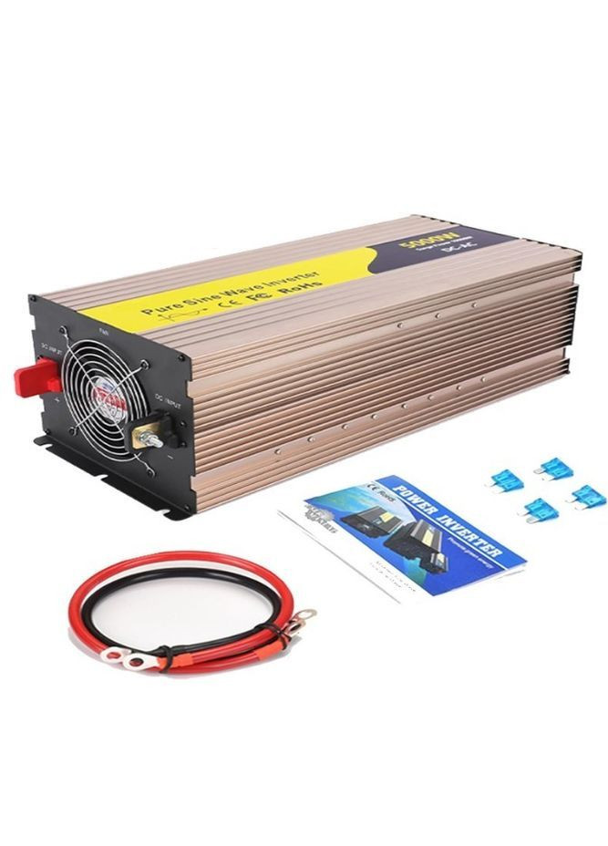 Автомобильный инвертор Pure Sine Wave Inverter 12В-220В преобразователь 5000 Вт с чистой синусоидой (2104618829) No Brand (369963254)