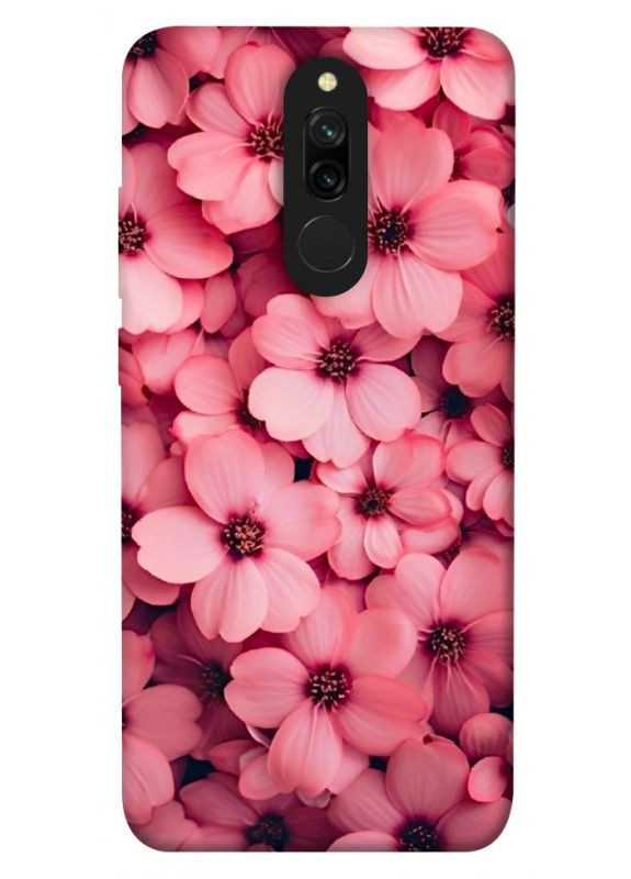 Чохол з принтом для Xiaomi Redmi 8 / для Ксяомі, сяомі, ксіомі редмі 8 Pink flowers No Brand (338607091)