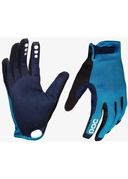 Велоперчатки Resistance Enduro ADJ Glove Black/Blue, р.S POC (338372146)
