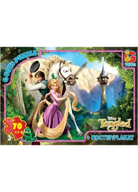 Пазли "Рапунцель", 70 ел Gtoys (381948695)