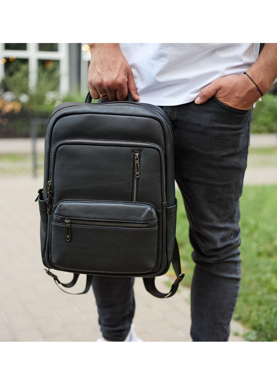 Городской мужской рюкзак из натуральной кожи 40х30х18, рюкзак для работы и путешествий, No Brand (359380804)