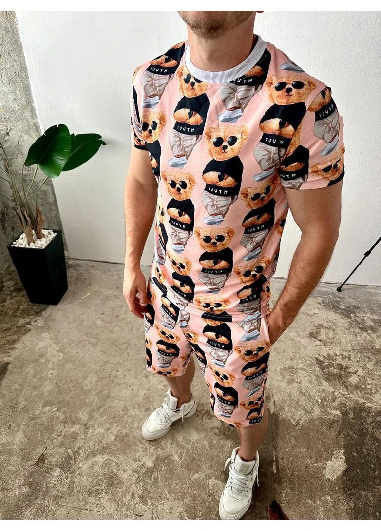 Спортивний костюм принтований чоловічий No Brand (387381890)
