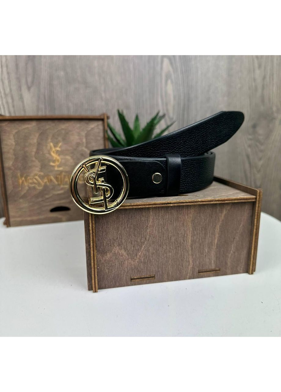 Кожаный женский ремень из натуральной кожи пояс для женщин классическийный ремень ProDobro (363260048)