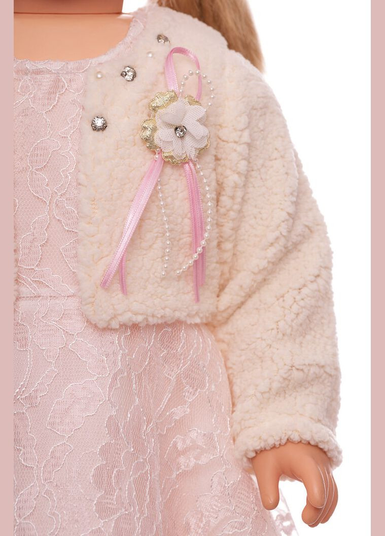 Рожева сукня з довгим рукавом рожева гіпюрова 92 см (35552) BABYKROHA (323469370)