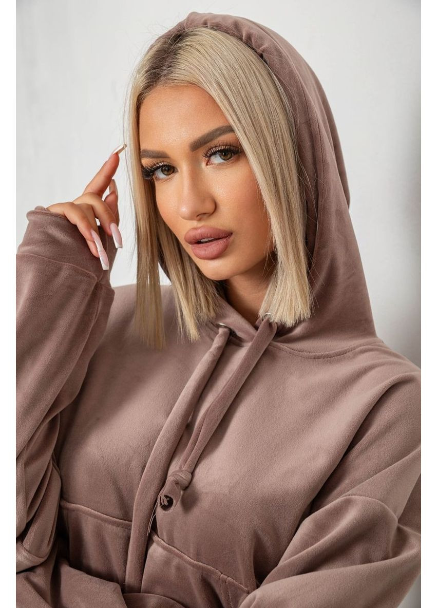 Спортивний костюм жіночий велюровий вільного крою,, 241R2001-20 Ager (350874455)