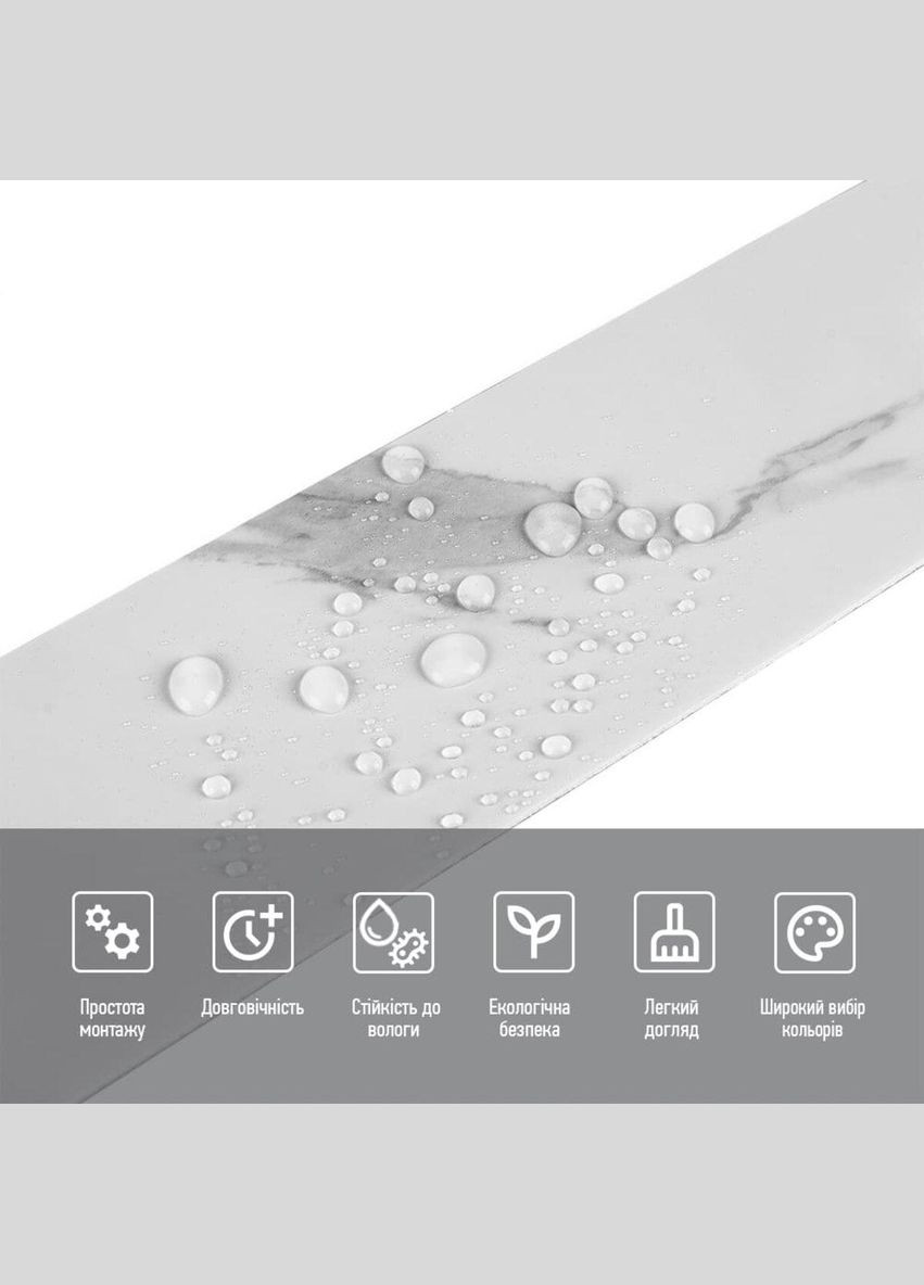 Молдінг вініловий самоклеючий глянсовий D (3DPanda-1791) Sticker Wall (323155302)