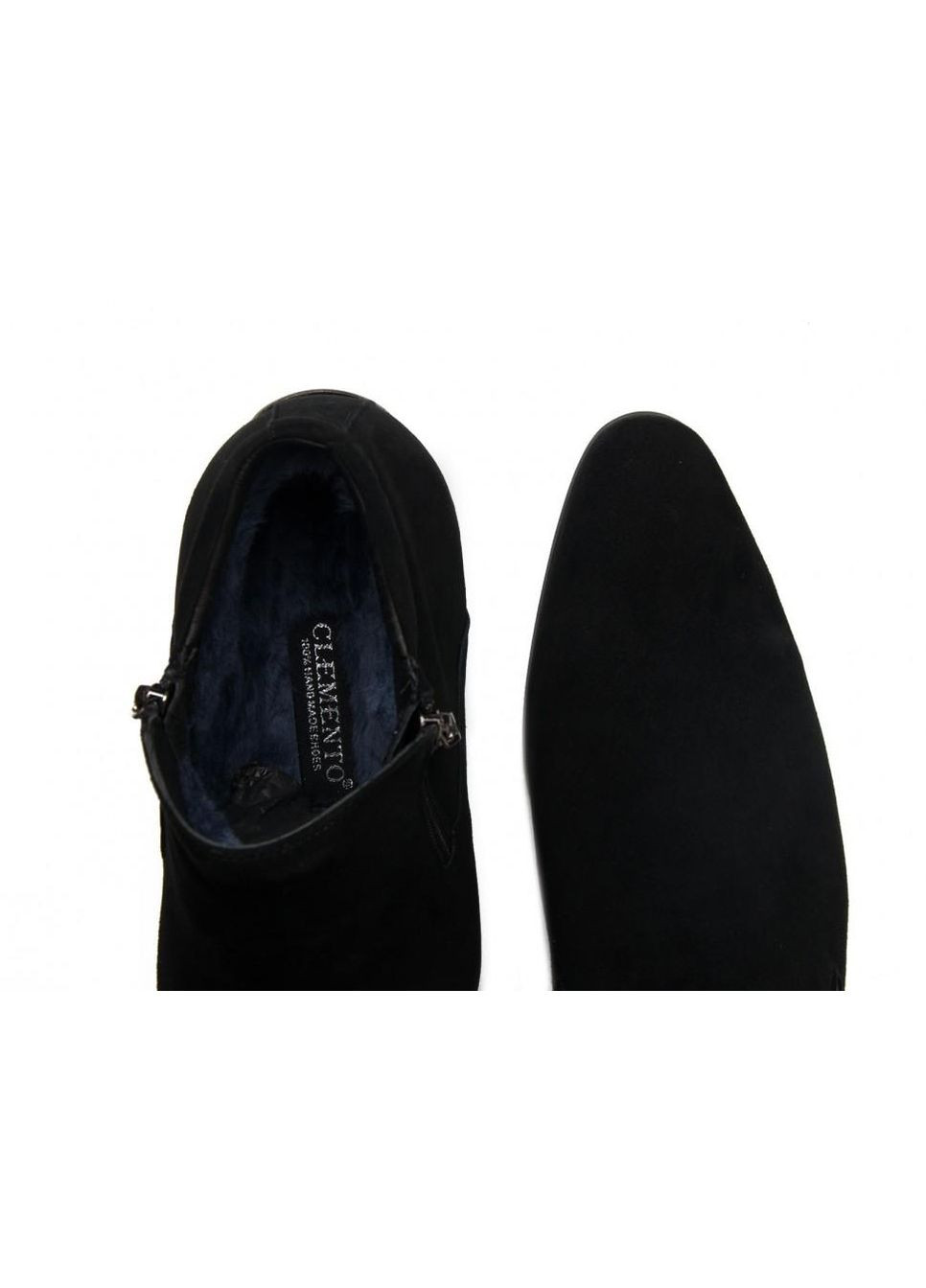 Черные зимние ботинки 7124783-б 40 цвет черный Clemento