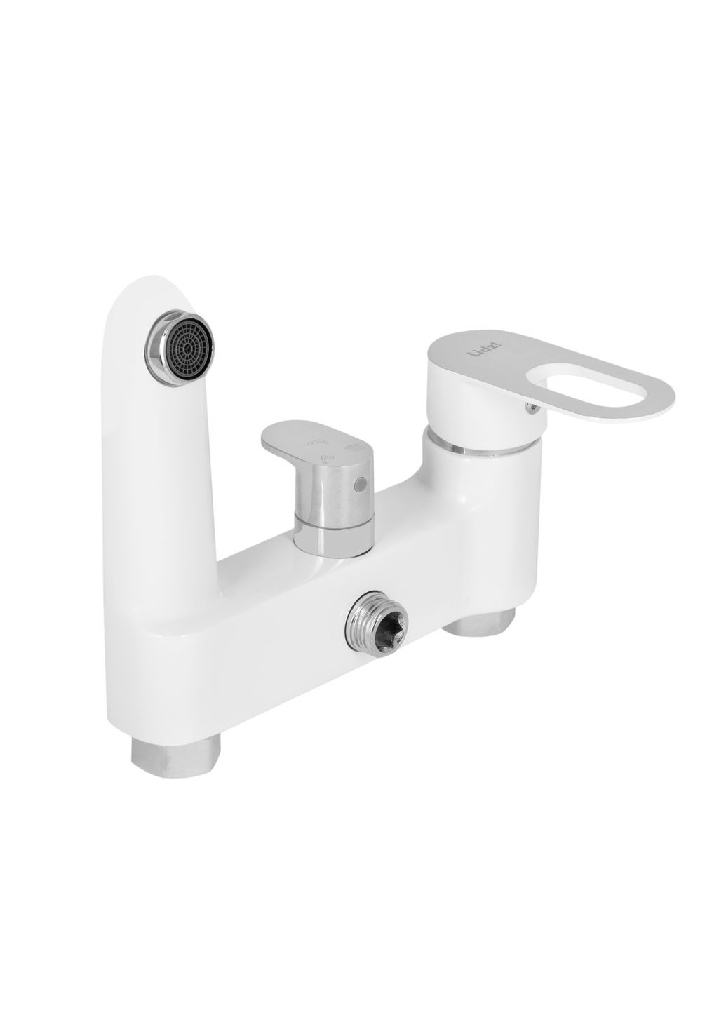 Душевая система универсальная Latwa на три потребителя (с изливом) (k35) LDLAT1030WHI45427 White LIDZ 1030 (324250429)