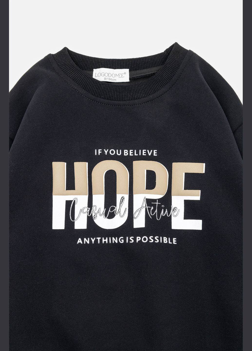 LAGODOMEE свитшот для мальчика цвет черный цб-00243573 черный трикотаж