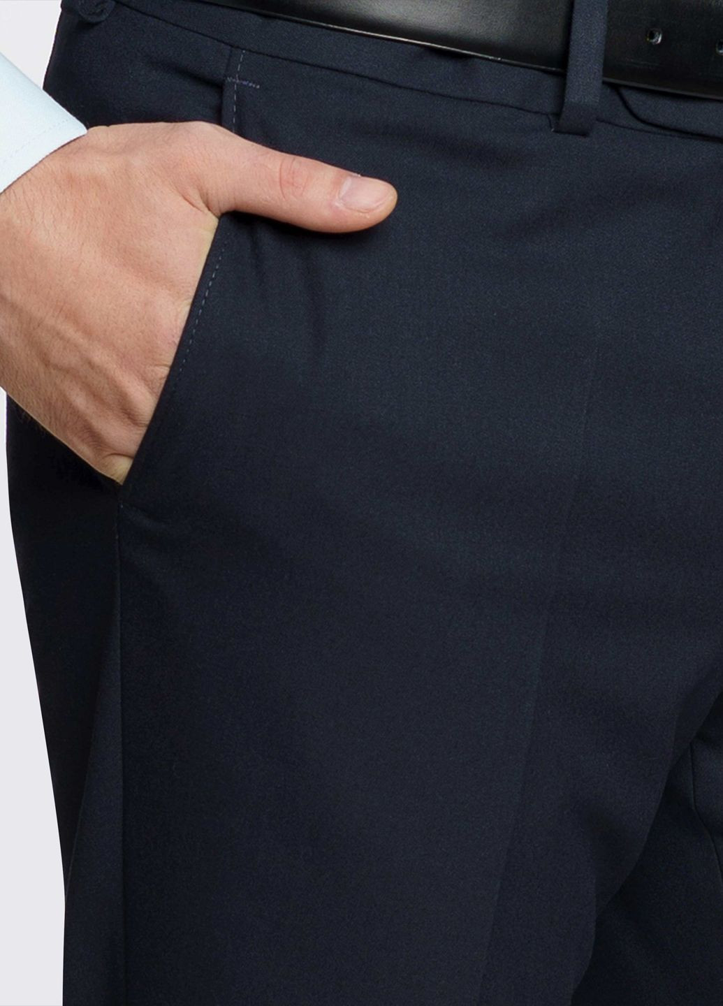 Синие кэжуал демисезонные брюки Arber