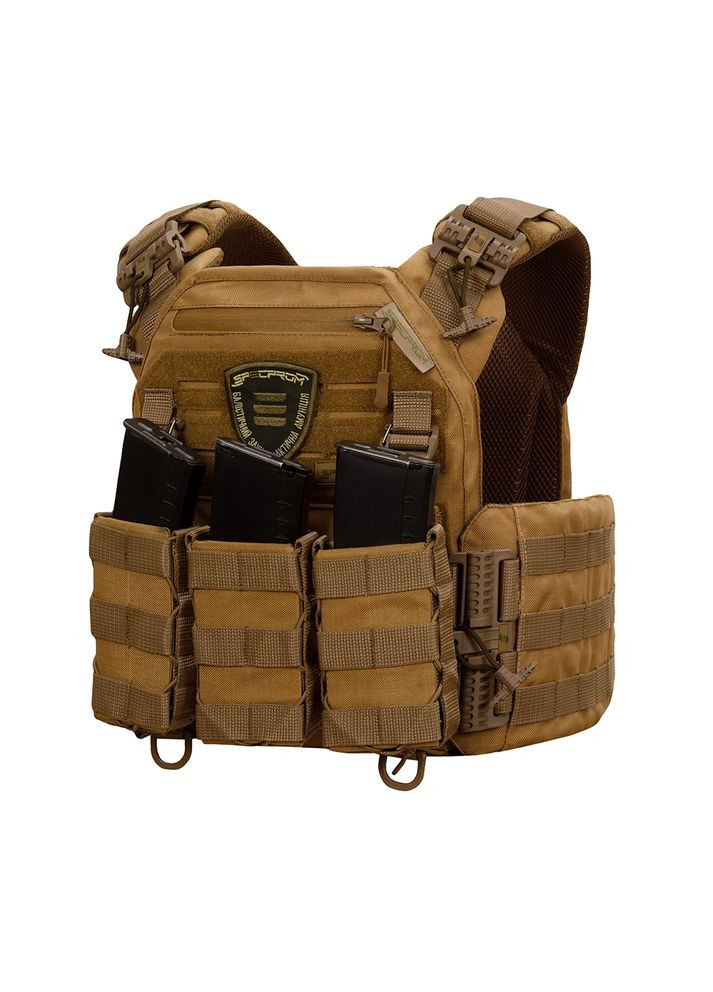 Плитоноска gen.3 Pro. Система швидкого скидання. 3 підсумки (00000002365) Warmor (360891743)