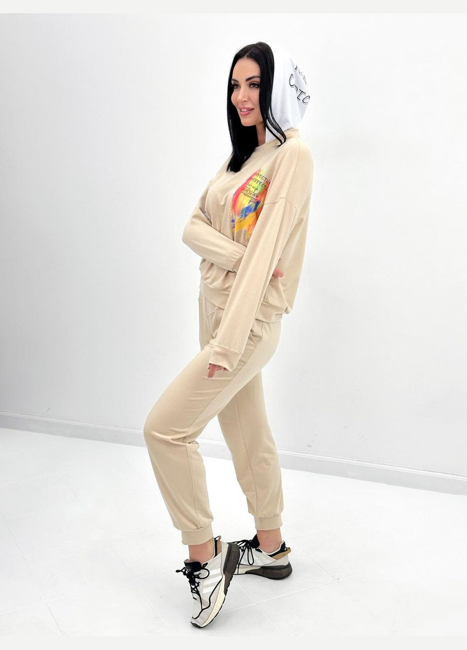 Жіночий костюм-двійка з капюшоном Fashion Girl (300775496)
