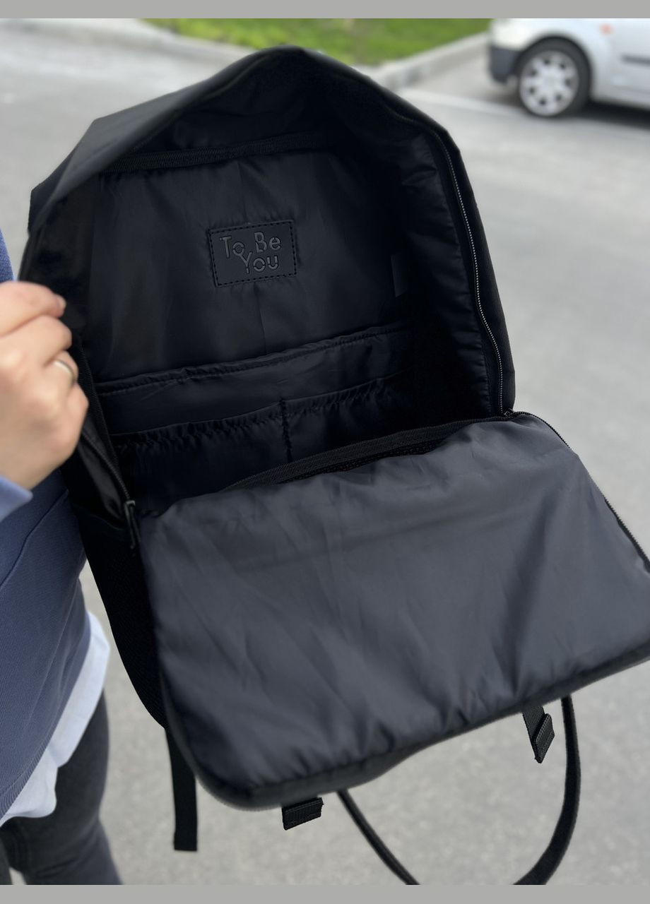 Рюкзак Litiy текстиль чорний ToBeYou Kankun (322425674)