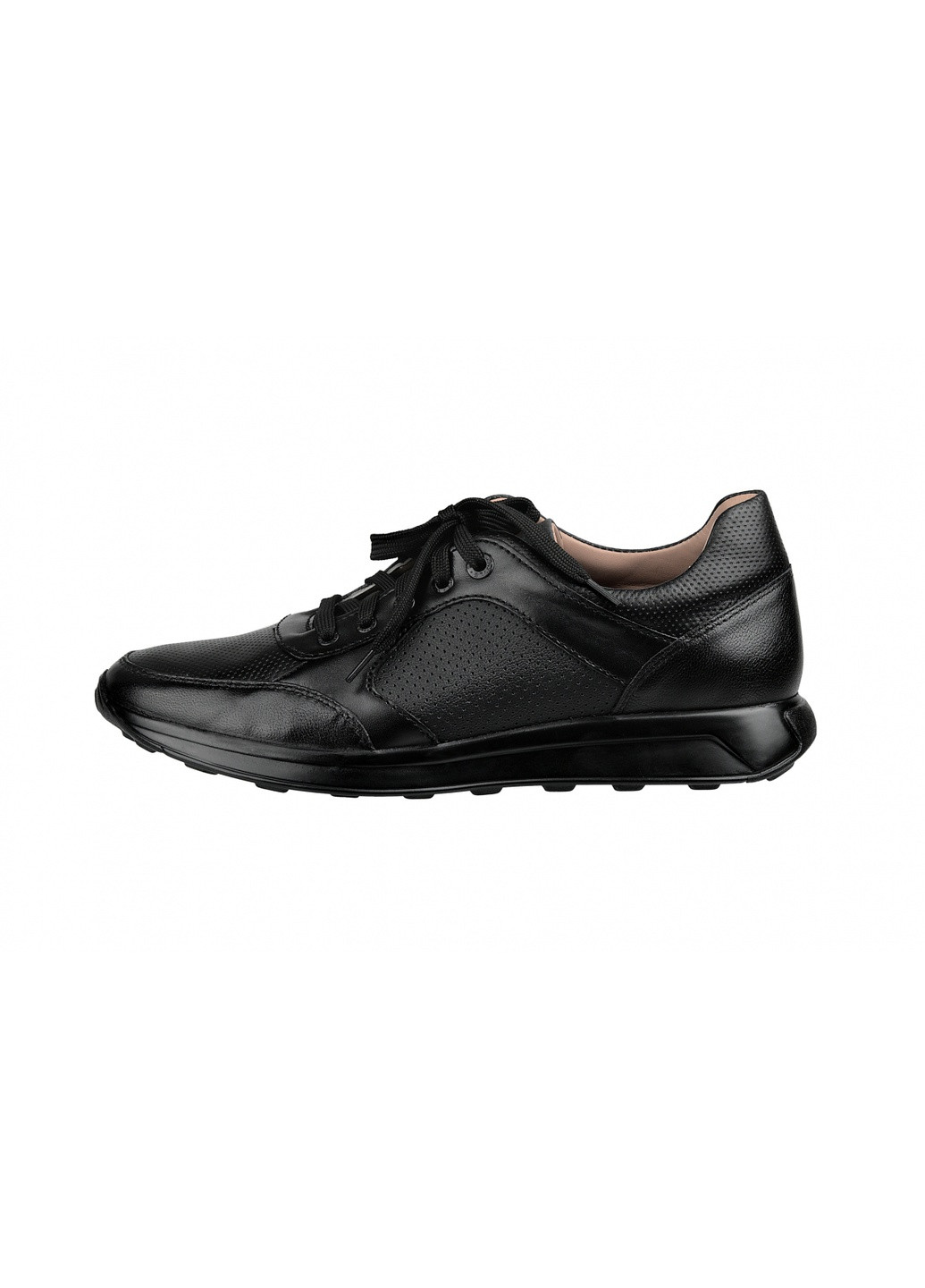 Черные демисезонные кросівки 45_4081 Леомода