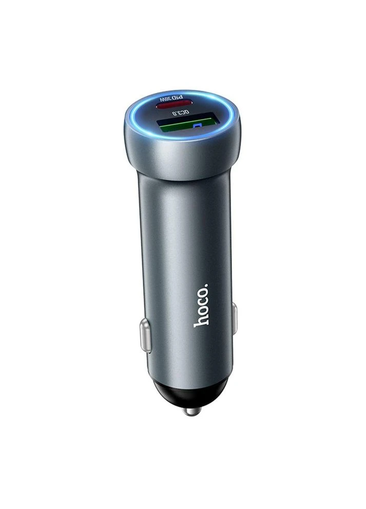 Авто Зарядний пристрій Z54A 1USB/1USB-C PD48W/QC3.0 Hoco (362914819)
