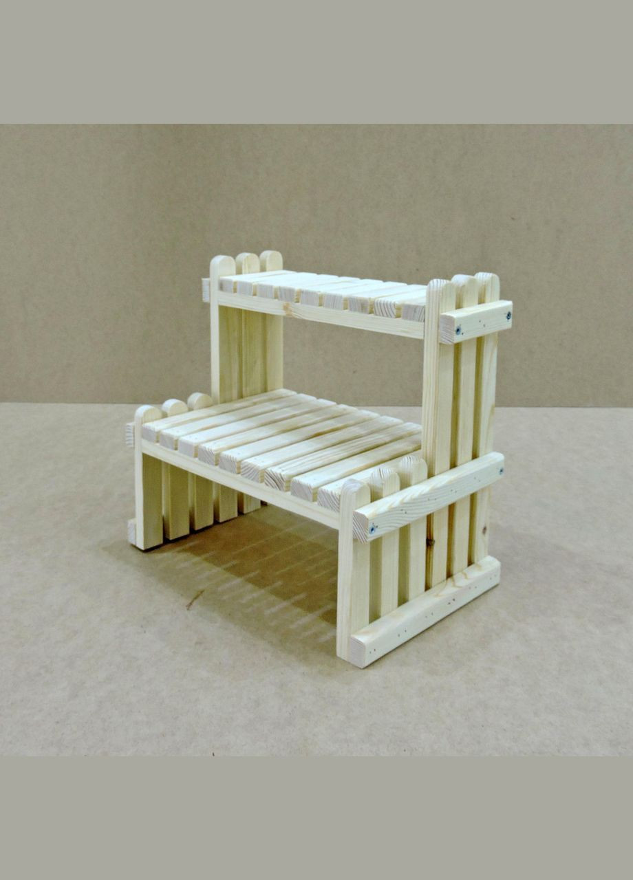 Подставка для цветов из дерева Пальма 35 бланже (ЦВП-350801) No Brand (328226042)