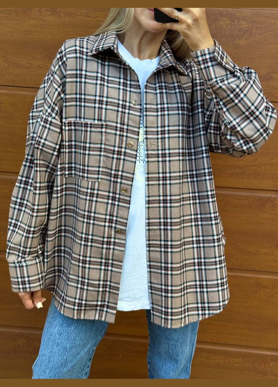 Бежевая рубашка Osoblyva