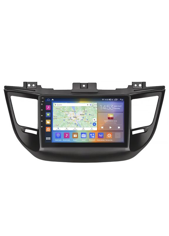 Штатна магнітола 9" для Hyundai Tucson III 2015-2018 2/32 Gb CarPlay 4G Wi-Fi GPS Prime IPS Хюндай 4 шт. Lesko (336193621)