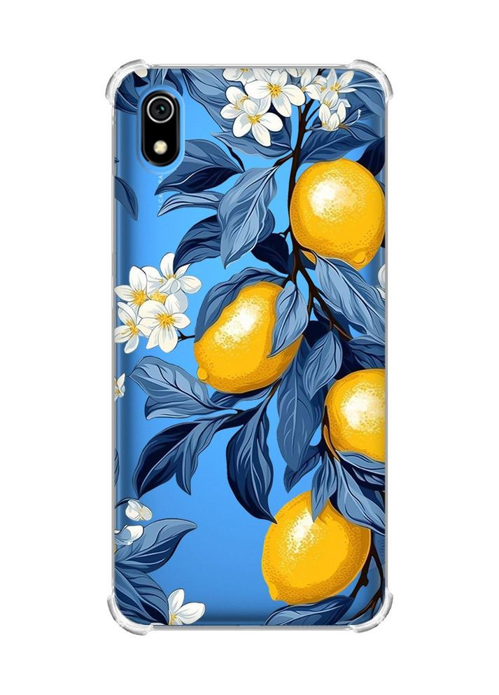 Чохол з потовщеними кутами для Xiaomi Redmi 7A Лимонне дерево (принт 417) Creative (361112456)