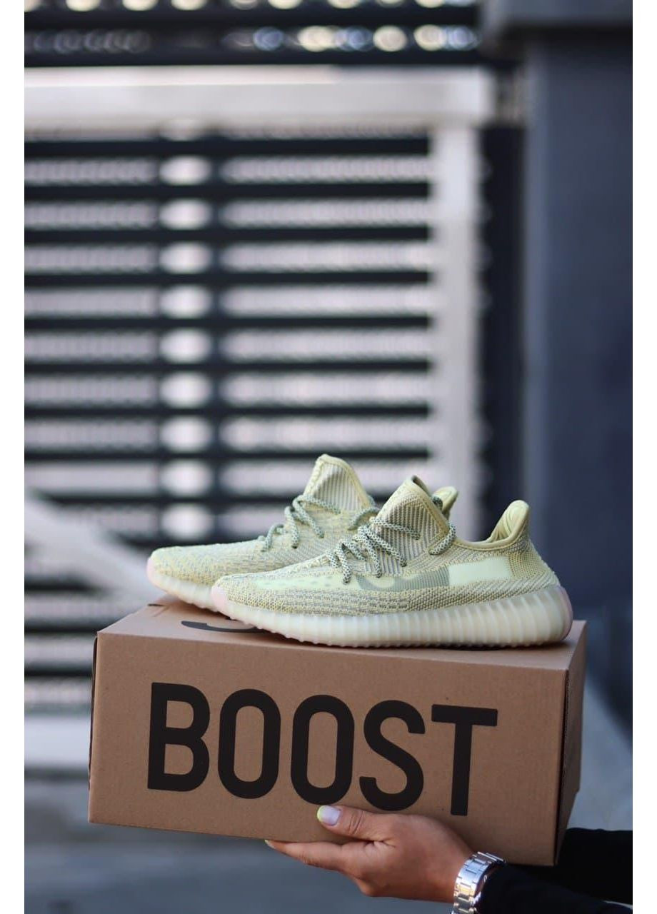 КРОСІВКИ ЖІНОЧІ ADIDAS YEEZY BOOST 350 V2 ANTILA REFLECTIVE АДІДАС ІЗІ БУСТ No Brand жовті демісезони (369389376)