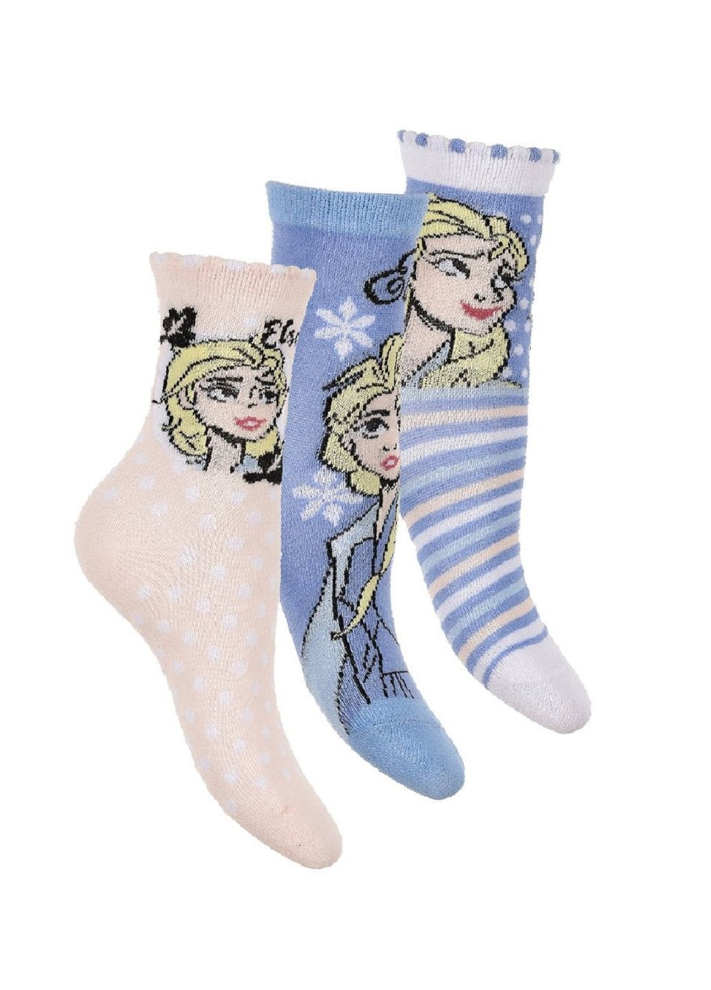 Носки 3 пары Frozen (Холодное Сердце) ET06302 Disney шкарпетки 3шт. (292253175)