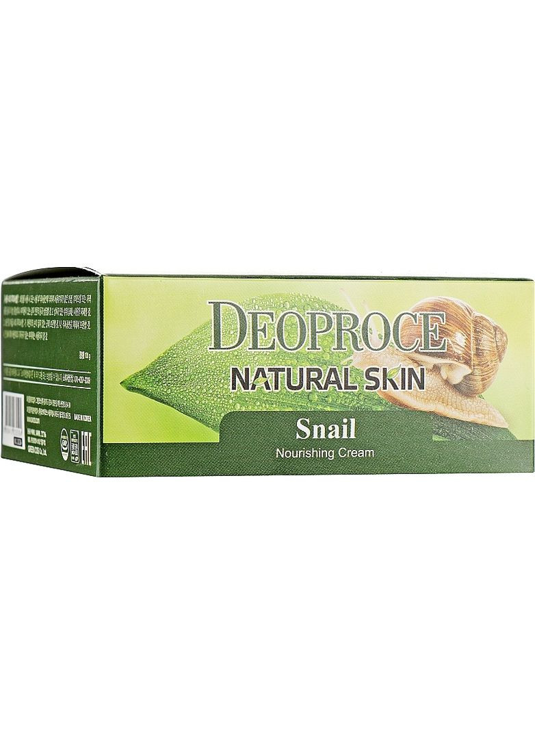 Deoproce Крем для обличчя і тіла, з екстрактом равлика Natural Skin Snail Nourishing Cream 100g (2-1023424) — Крем, Південна Корея (369793715)