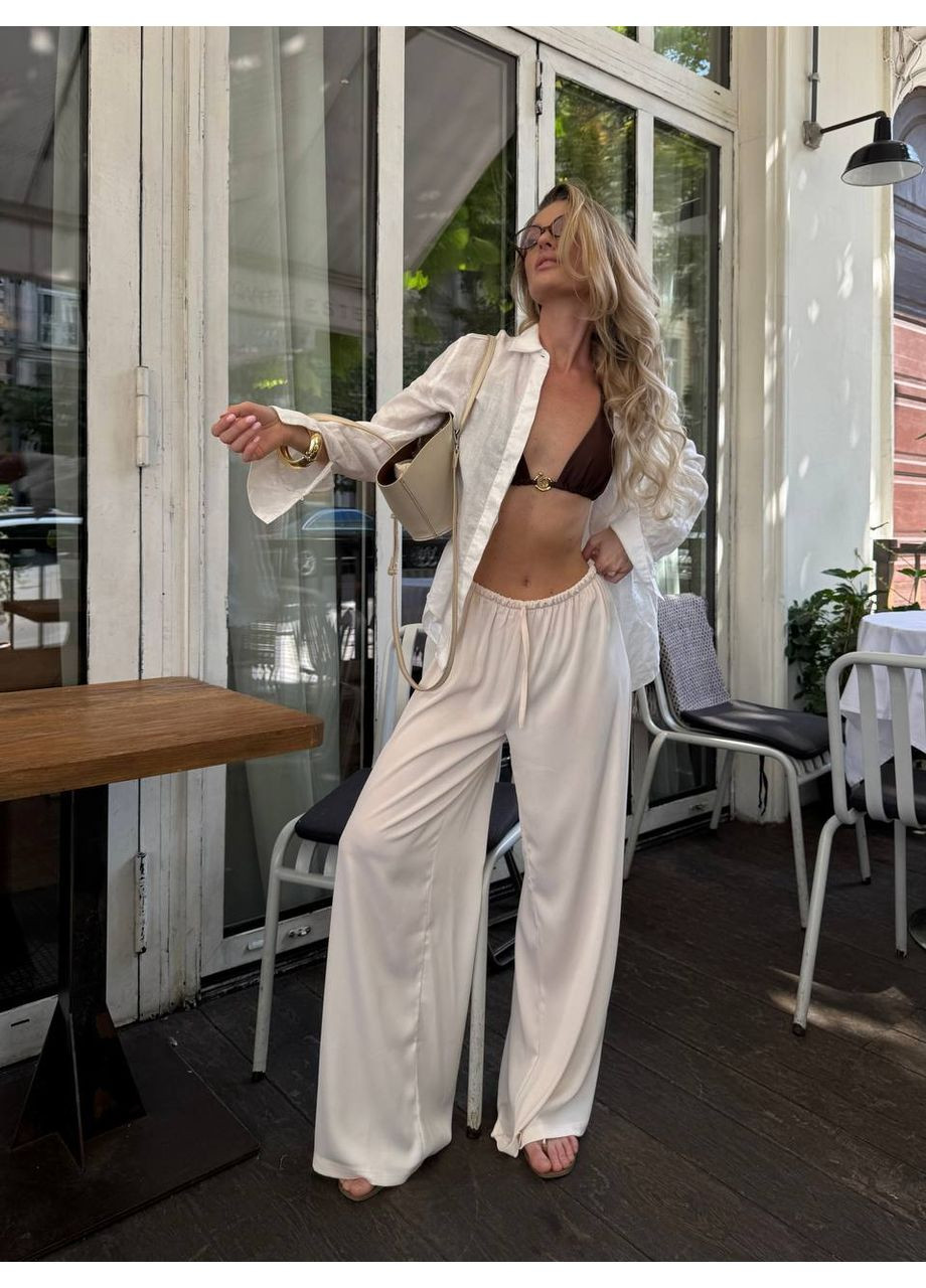 Женские брюки с шелка FINO Mode (351224883)