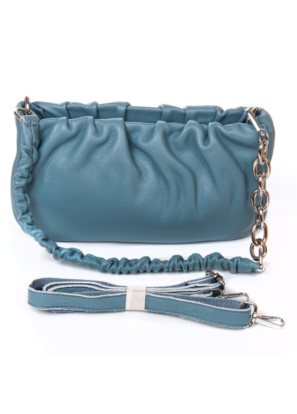 Женская кожаная сумка классическая 2025-9 blue Alex Rai (293765260)
