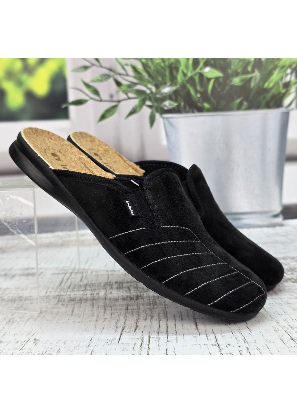 Тапочки чоловічі домашні закритий носок Inblu (370303113)