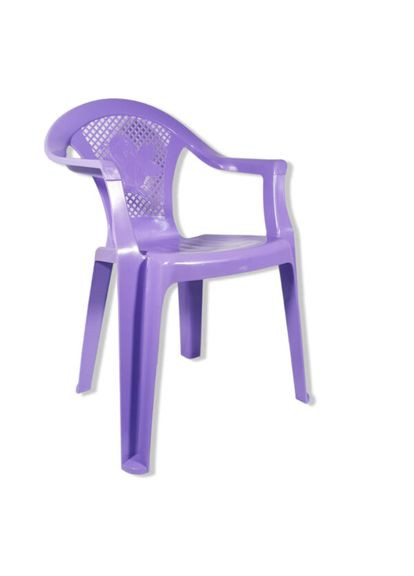 Кресло детское 38х38х54 см «» Фиолетовый Plastic's Craft (283250844)
