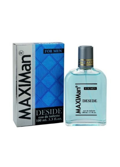 Туалетная вода для мужчин Maximan Deside 100 мл Aroma Perfume (349808562)