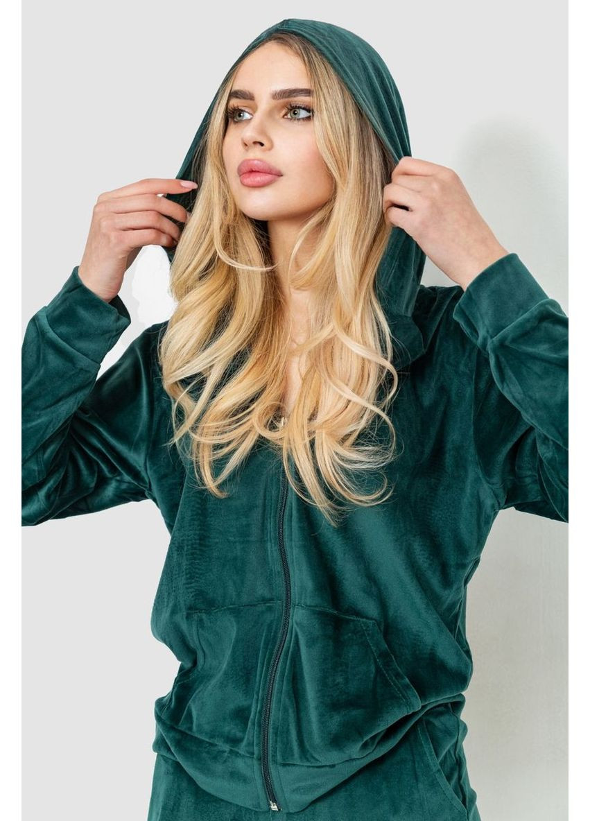 Спорт костюм жіночий велюровий, колір рожевий, 244R20304 Ager (327795923)