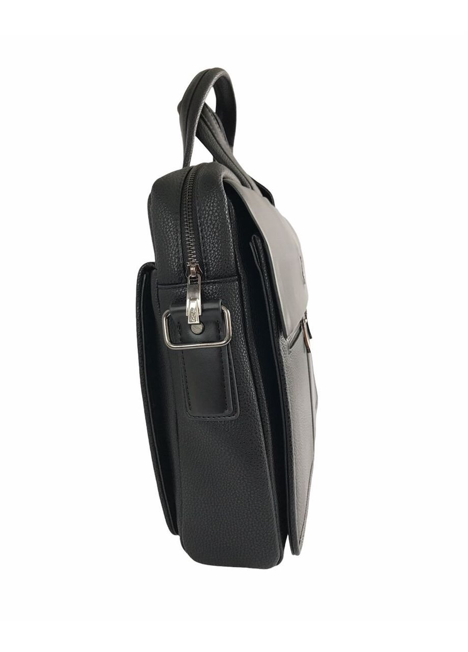 Чоловіча сумка з еко-шкіри Bradford 8916-5 коричнева 28x37x7 No Brand (371682040)