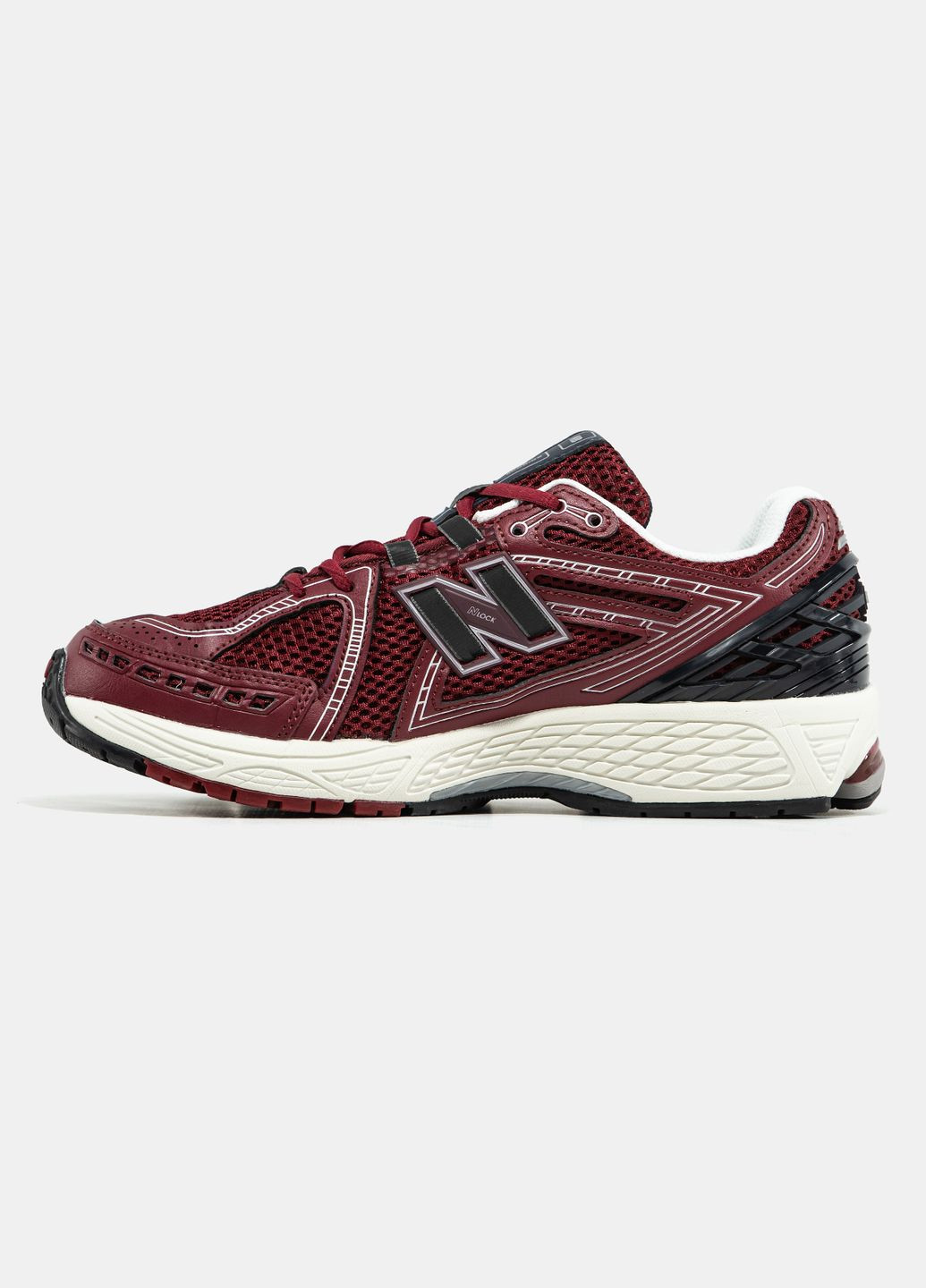 Бордові Осінні кросівки чоловічі і жіночі new balance 1906r bugrundy | нью беланс 1906 бордові No Brand