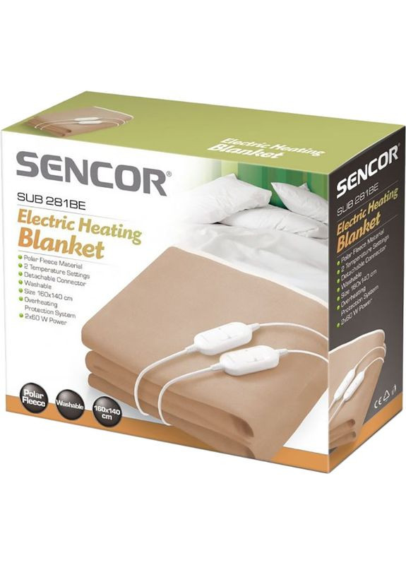 Електричне простирадло SUB 281BE Sencor (322904922)