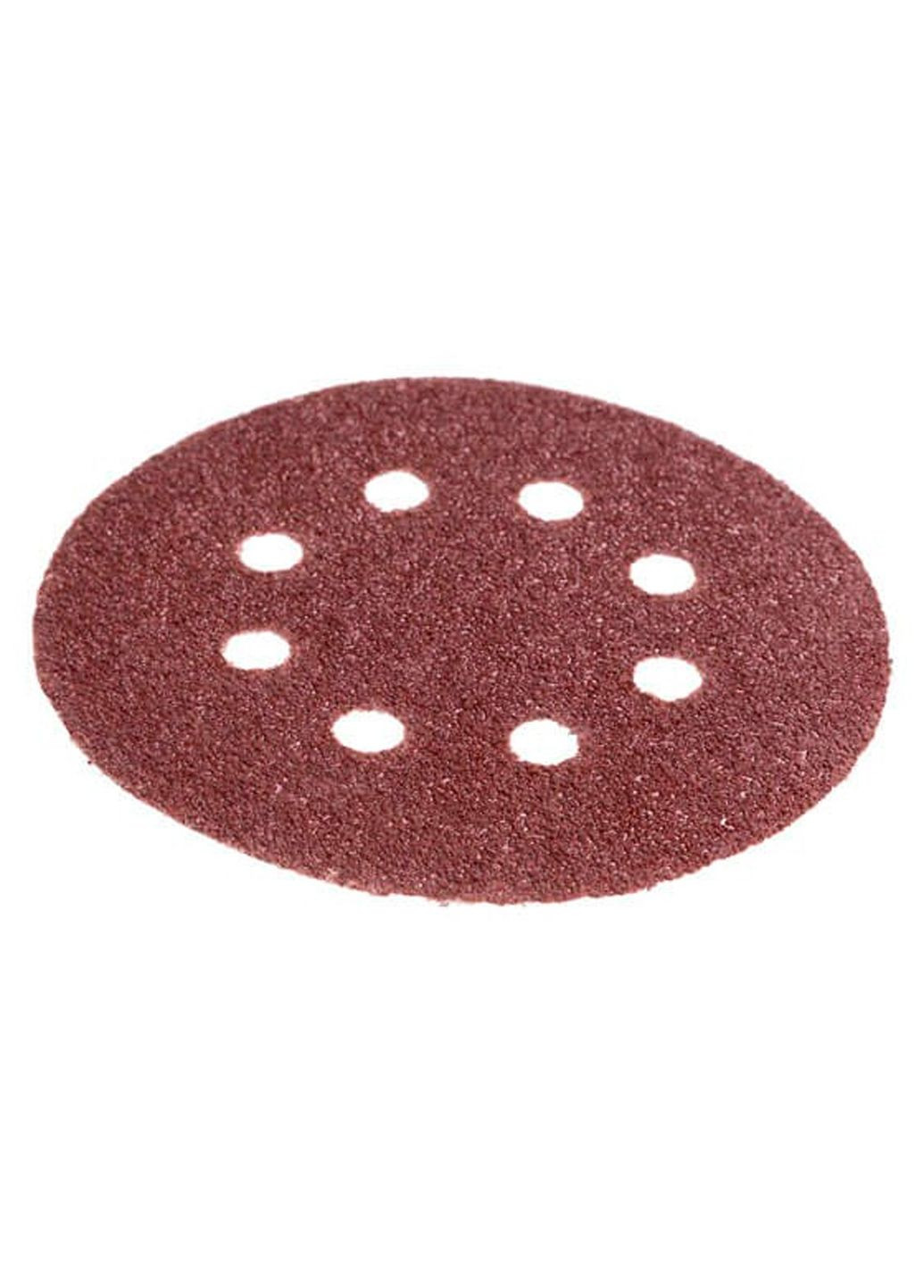 Круг шліфувальний на липучці 125 мм × Р40 з отворами (5 шт.) Intertool (365253062)