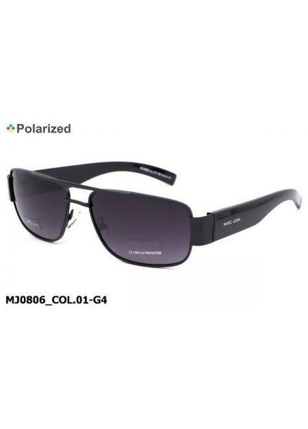 Мужские солнцезащитные очки с Поляризацией MJ0806 Col.01-G4 Polarized MARC JOHN (350886879)