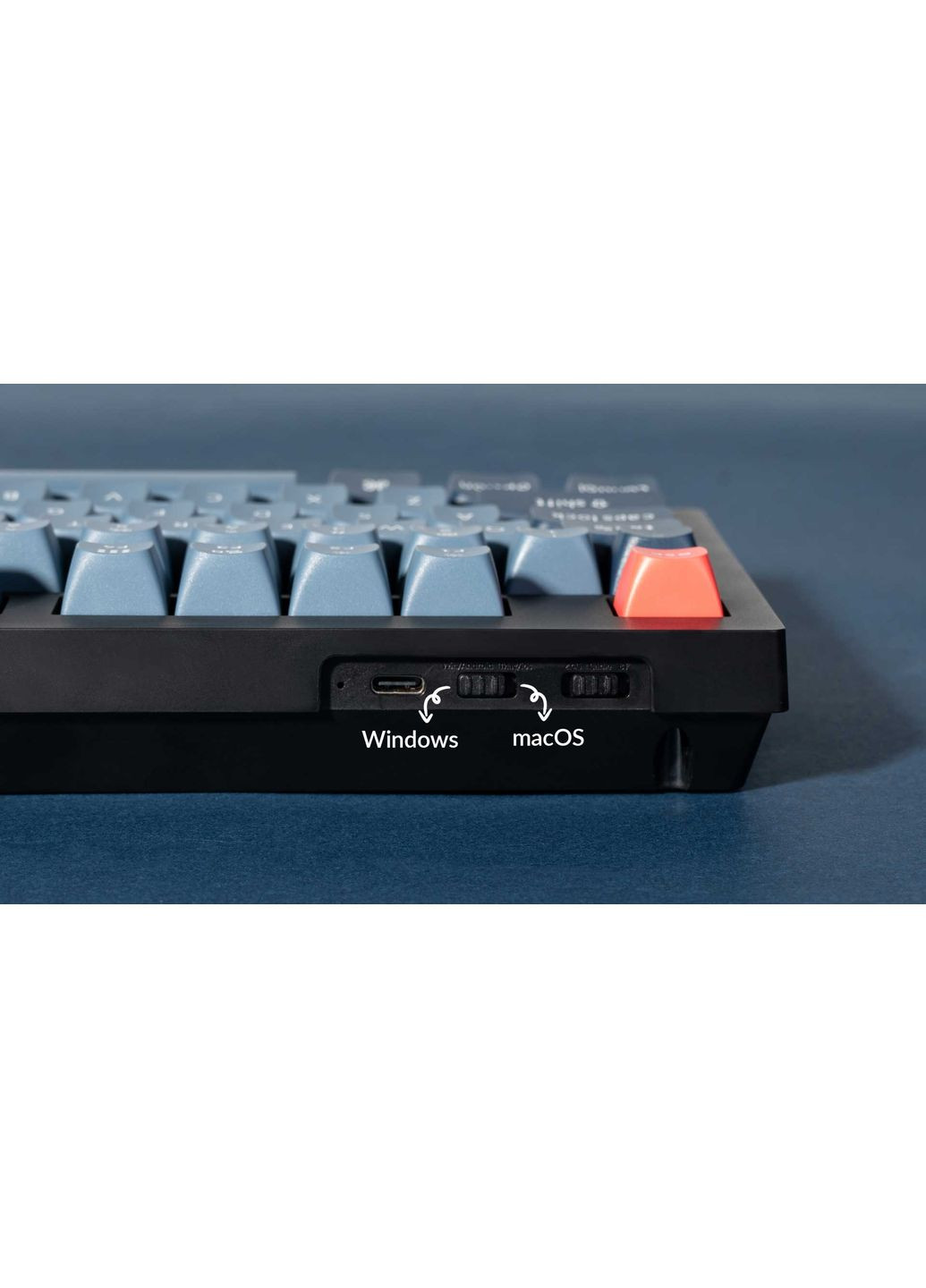 Клавіатура механічна V5 Max 100Key, Gateron Jupiter Brown, Knob, WL/BT/USB-A, Hot-Swap, QMK, EN/UKR, RGB, чорний Keychron (367854257)