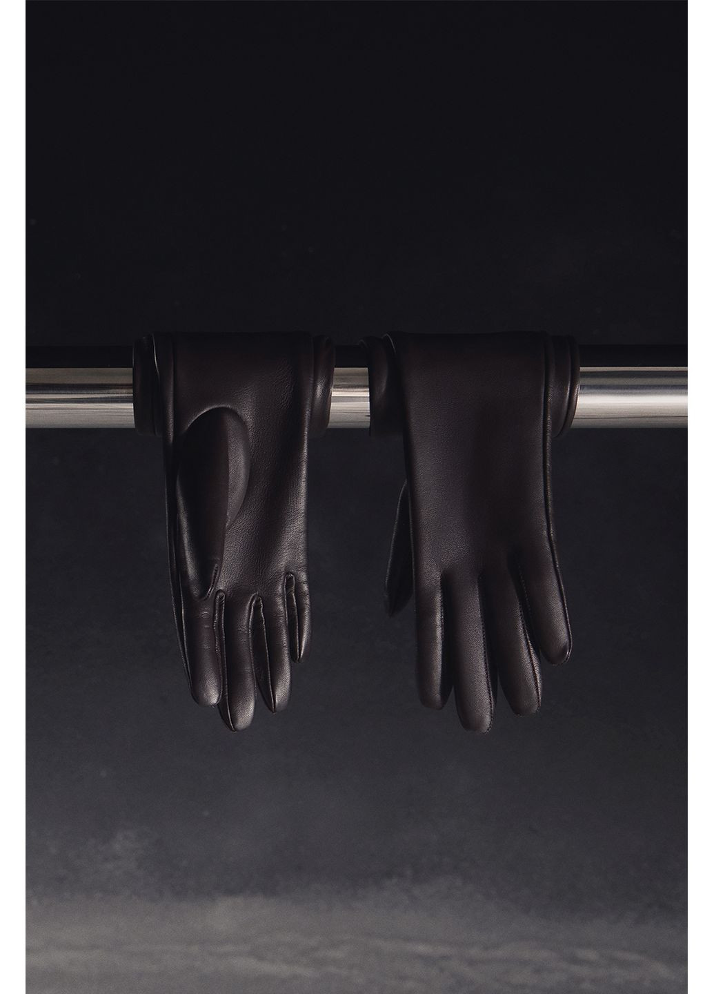 Перчатки кожаные удлиненные 8 Шоколадный 655-1 Papaya (366218371)